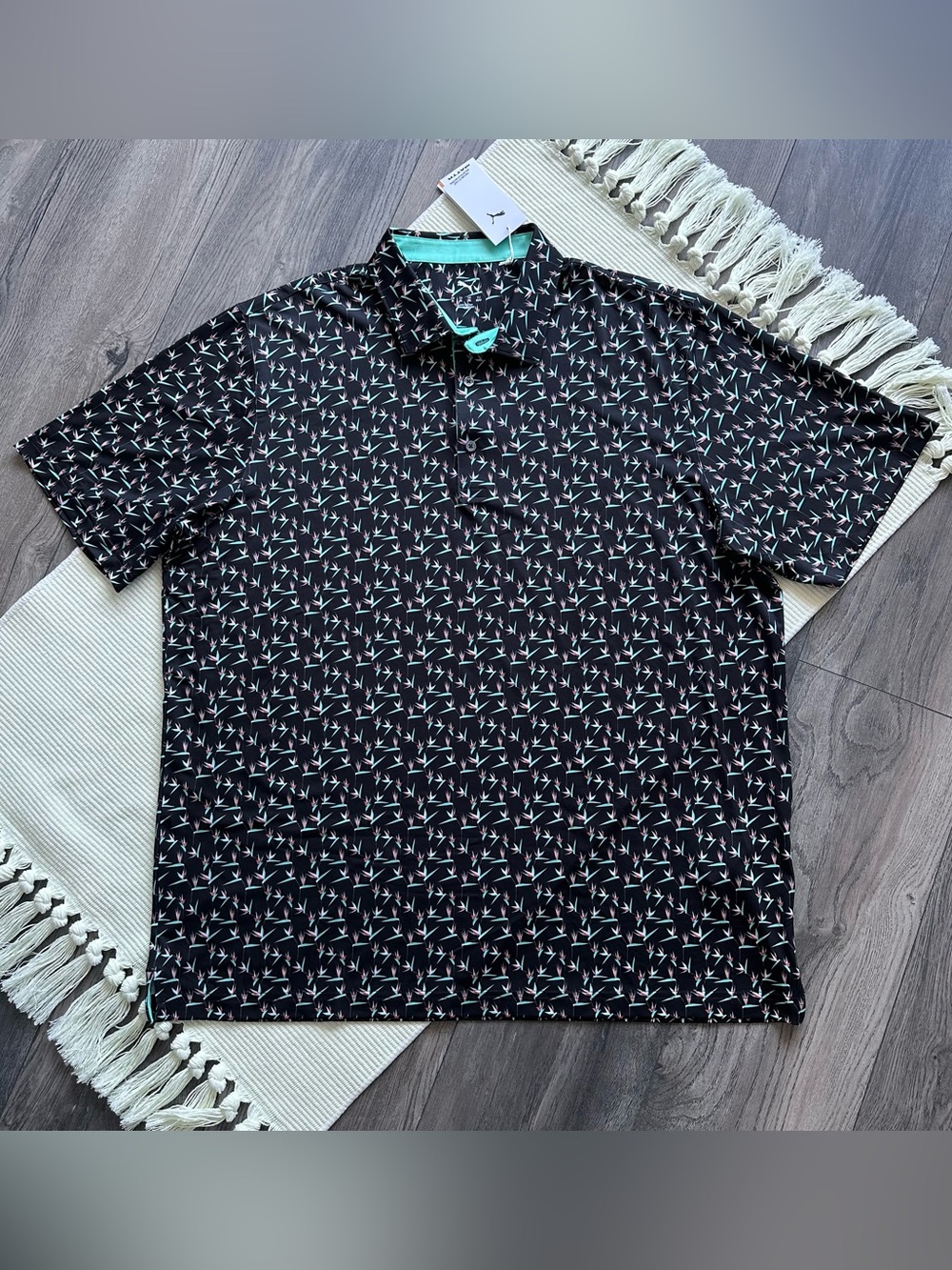 Puma MATTR Paradise Golf Polo